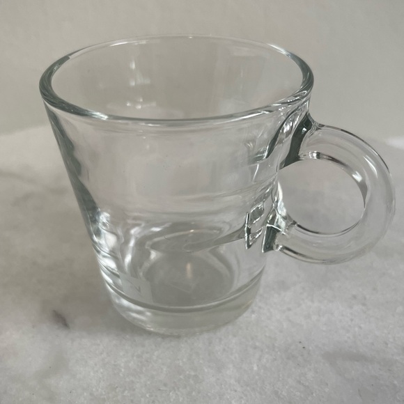 Vintage Atelier Oi for Nespresso Espresso Glass Cup and Stainless Steal Saucer - Picture 8 of 14